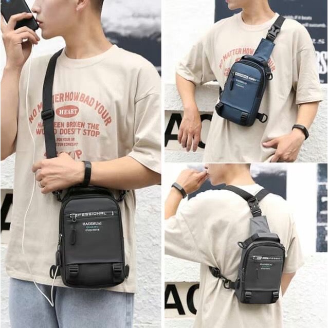 New FASHION Sporty Multifungsi GEGOH STAYE-PROFESIONAL Lv.2 3in1 Gaya Bisa Selempang Ransel Waistbag /TAS BARU