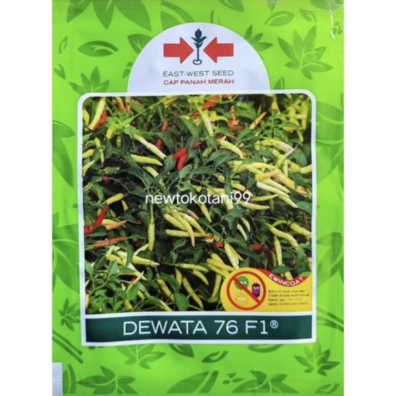 TT99 Benih cabe DEWATA 76 F1 2250 butir cabai rawit dewata 76 hibrida panah merah 10 gram