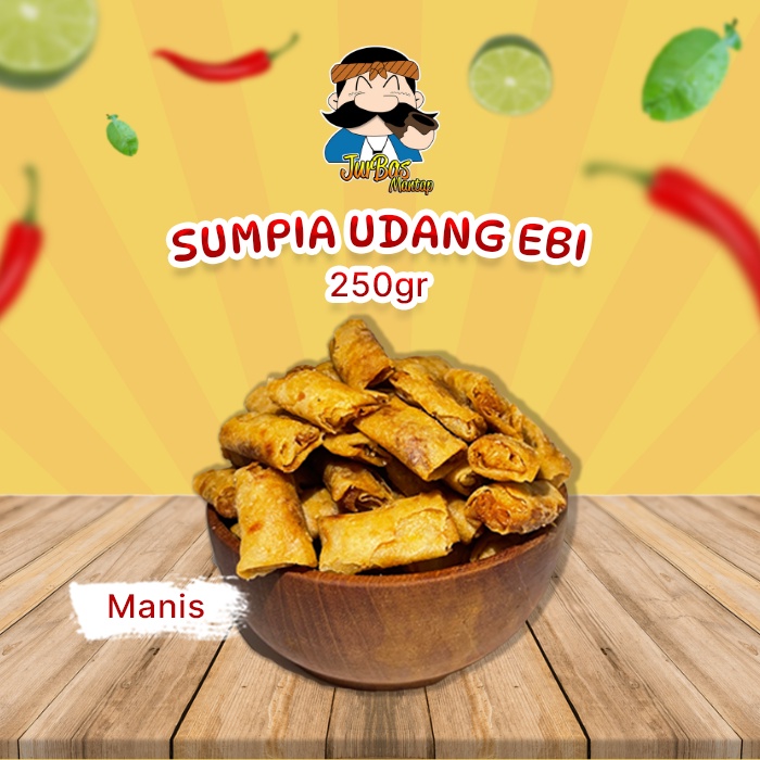 Sumpia Udang Manis Juragan Basreng 250gr Makanan Ringan