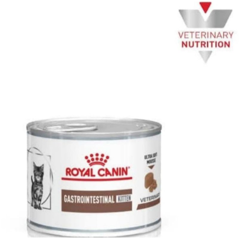 Royal canin gastrointestinal kitten 195 g kaleng