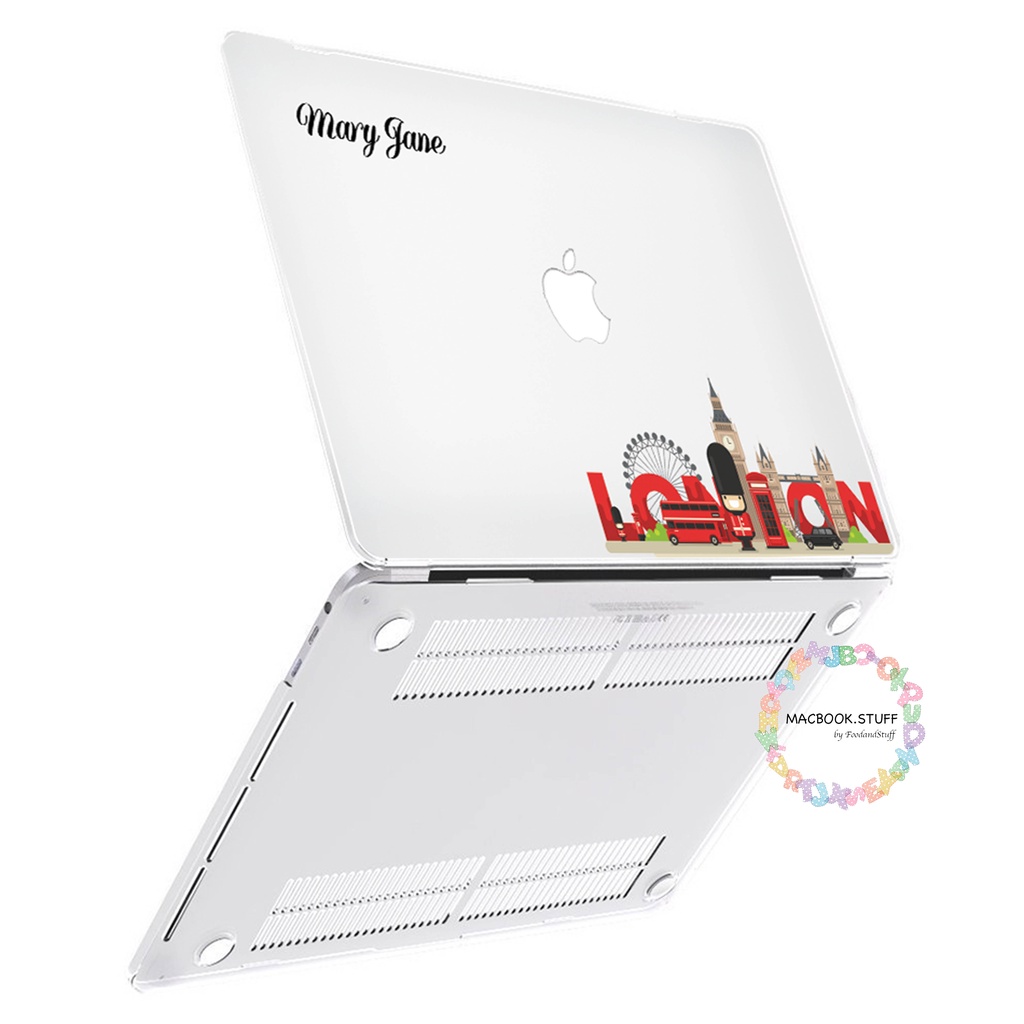 MACBOOK Case CUSTOM LONDON CITY DESIGN NEW AIR PRO RETINA 11 12 13 14 15 16 INCH NON /  WITH CD ROOM / TOUCHBAR / TOUCH ID / M1 2020 2021 2022