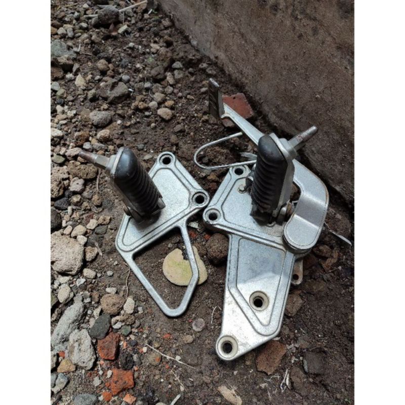 FOSTEP POSTEP FOSTEP DEPAN SET IJAKAN KAKI SATU SET KAWASAKI NINJA 150 RR R SS ORIGINAL COPOTAN SUPE