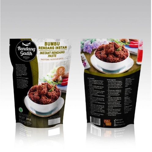 Bumbu Rendang Instan Rendang Gadih Asli Masakan Minang Padang Praktis 046