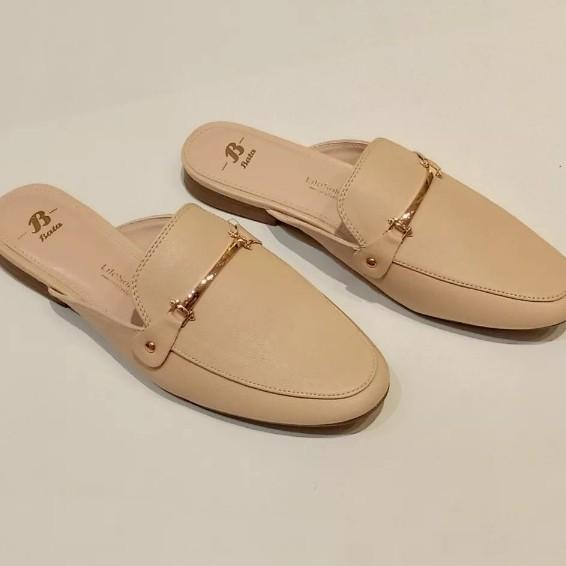 Bata Sepatu Sendal Slip On Mules Wanita