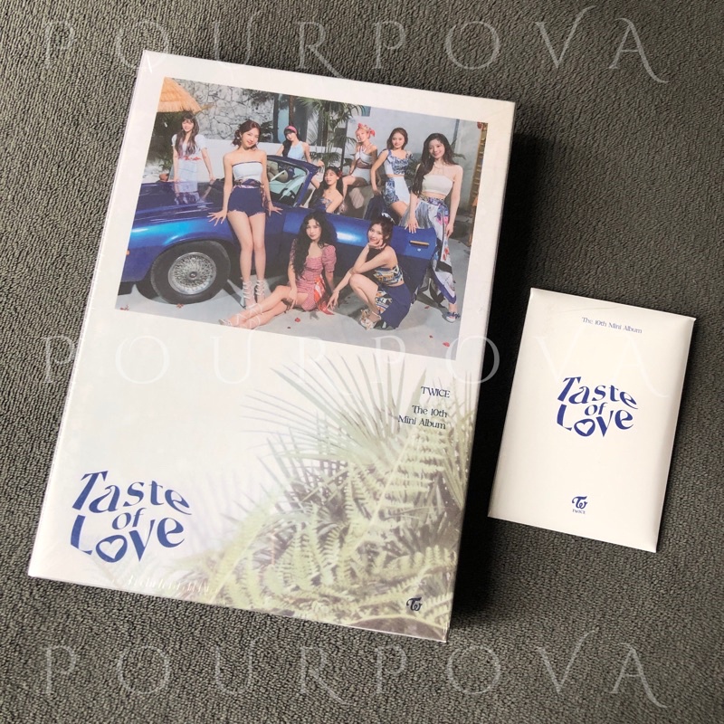 READY SEALED TWICE Taste of Love Album + BENEFIT + POSTER