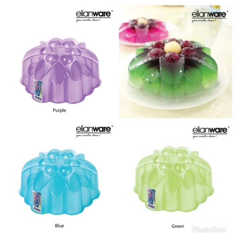 Cetakan Puding Elianware/Cetakan Agar/Jelly Mould Elianware15cm