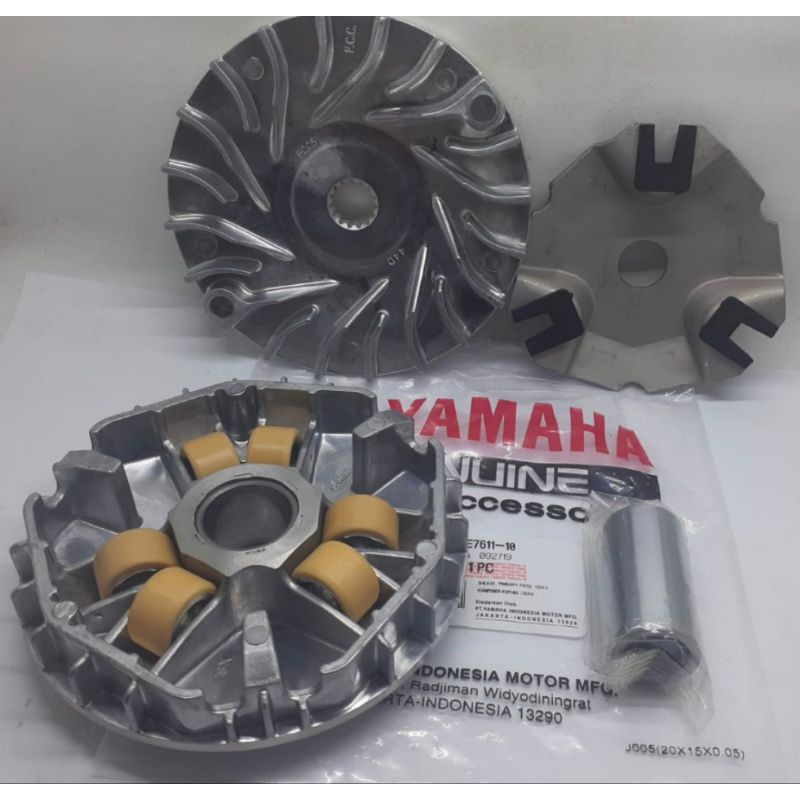 RUMAH ROLLER ASSY + KIPAS LAWAN RUMAH ROLLER MIO M3 RUMAH ROLLER ASSY + KIPAS LAWAN RUMAH ROLLER SOU