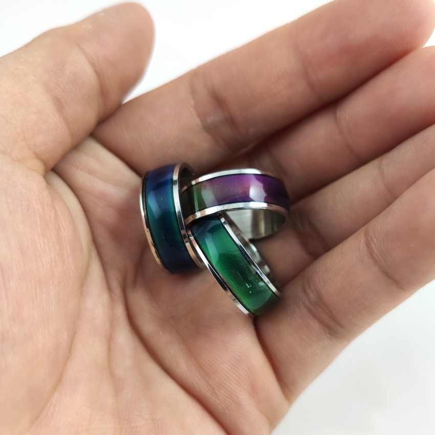 Cincin Thermochromic Untuk Pria Dan Wanita