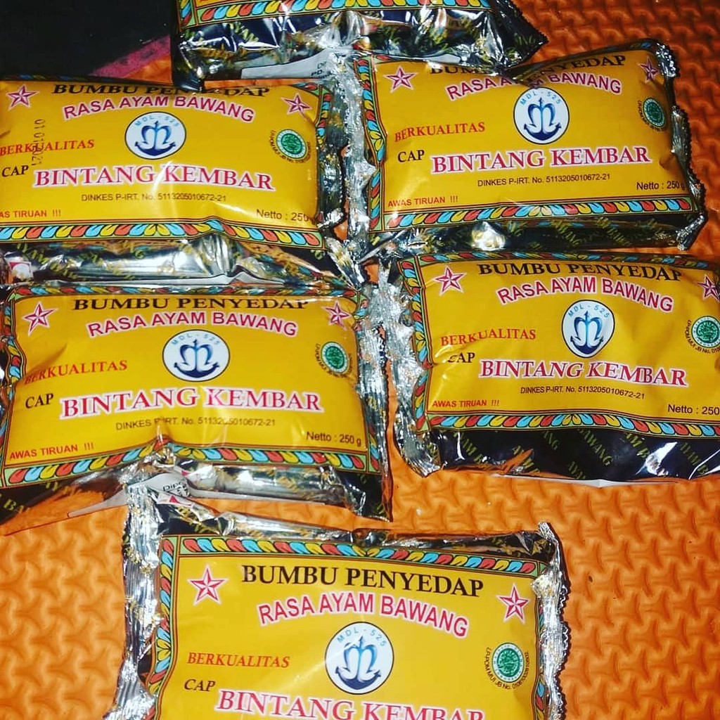 

Bumbu Penyedap Bintang Kembar 500 gram