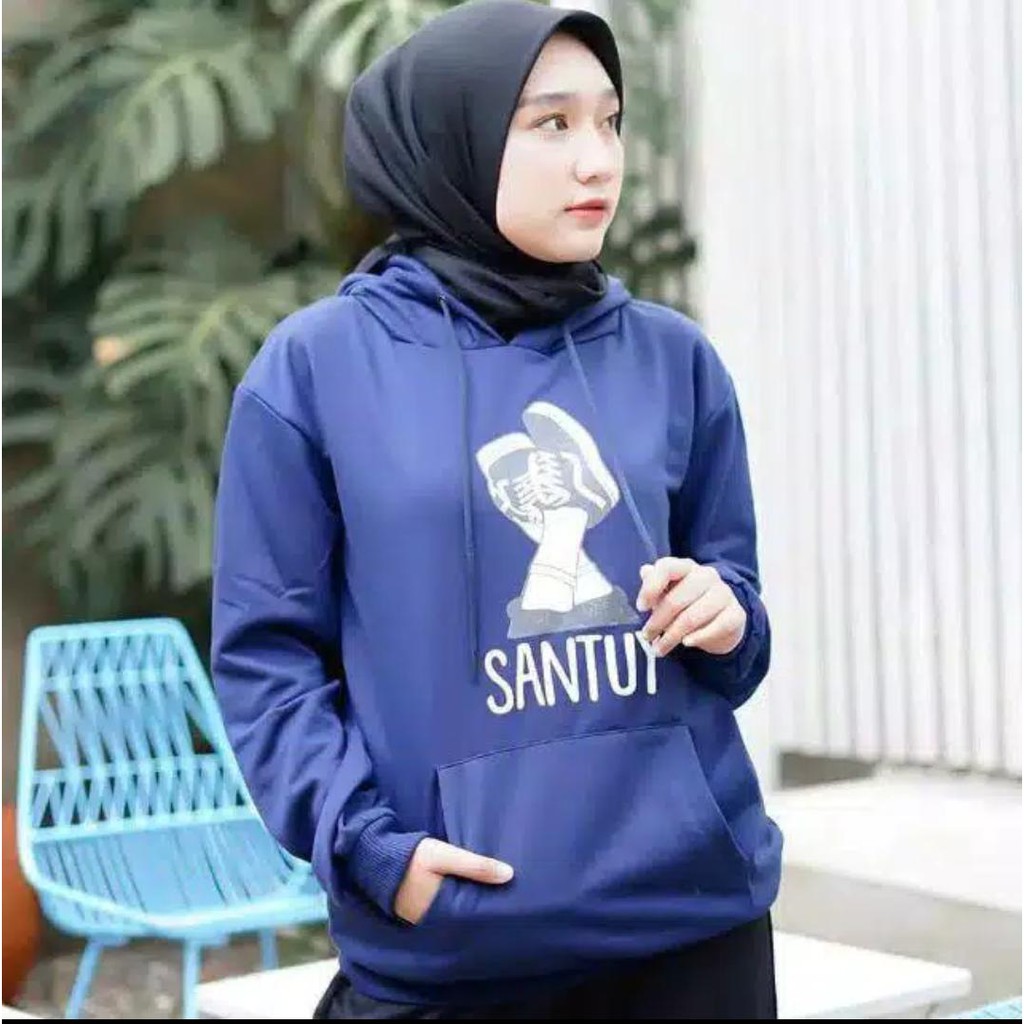 SANTUY THE FOOT  SWEATER MURAH | Sweater Hoodie Wanita