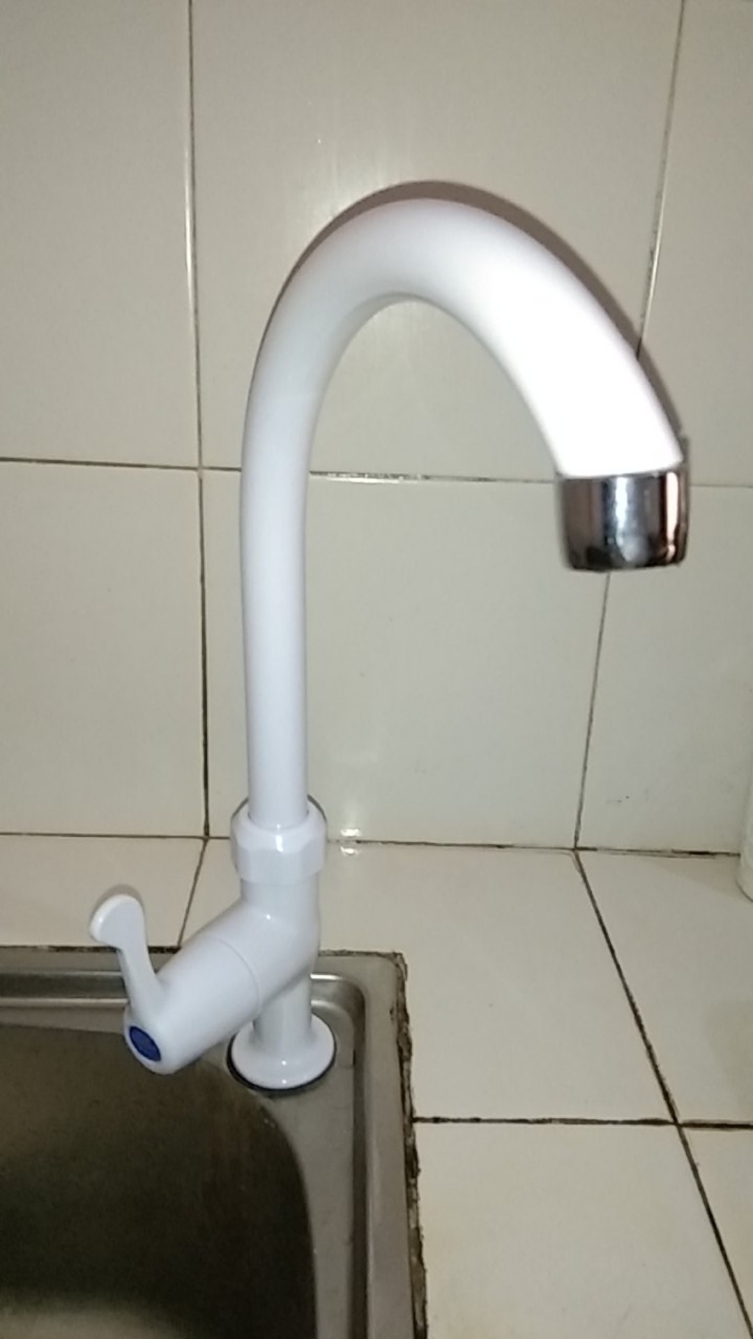 Kran Angsa Plastik Pvc New Soligen B3 Engkol (pipa Bawah)