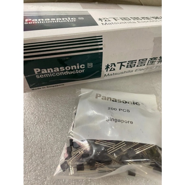 200pcs Transistor 2SC828A-R Panasonic ORI Singapore C828