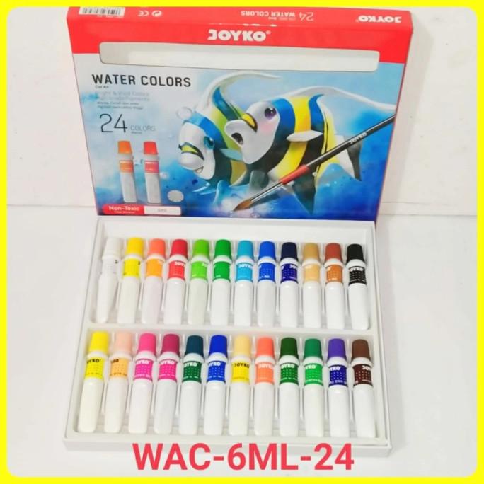 

TERLARIS Cat Air Anak JOYKO WAC-6ML-24./CAT AKRILIK SET/CAT AKRILIK SET 24 WARNA/CAT AKRILIK PASTEL/CAT AIR/CAT AIR LUKIS SET/CAT AIR GIOTTO/KUAS LUKIS 1 SET/KUAS LUKIS KECIL/KUAS LUKIS LENGKAP/KANVAS LUKIS/KANVAS LUKIS SKETSA/KANVAS LUKIS MINI/KANVAS