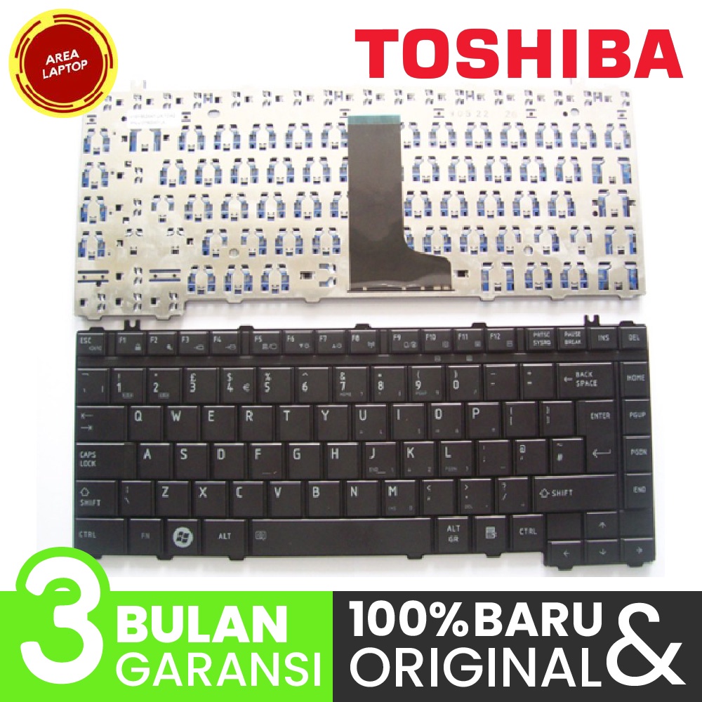 Keyboard Laptop Toshiba Satellite U300 U305 M8 M600 PORTEGE T130