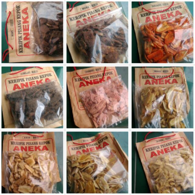 

Keripik pisang kepok aneka lampung