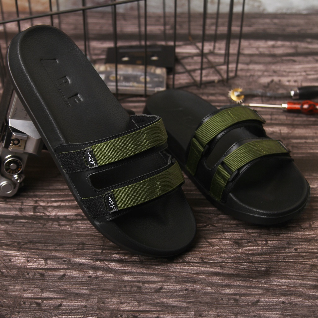 ZICO ARMY |ManNeedMe x ARF| Sandal Pria Casual Sandal Slop ORIGINAL