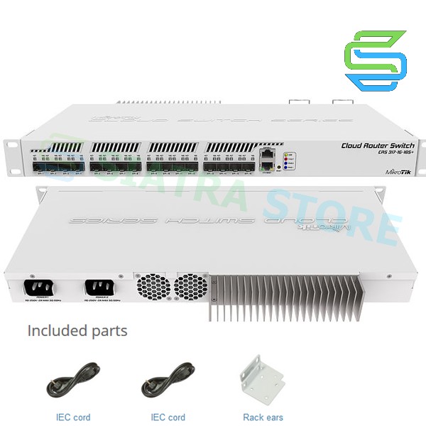 MikroTik CRS 317 1G 16S+ RM CRS317-1G-16S+RM