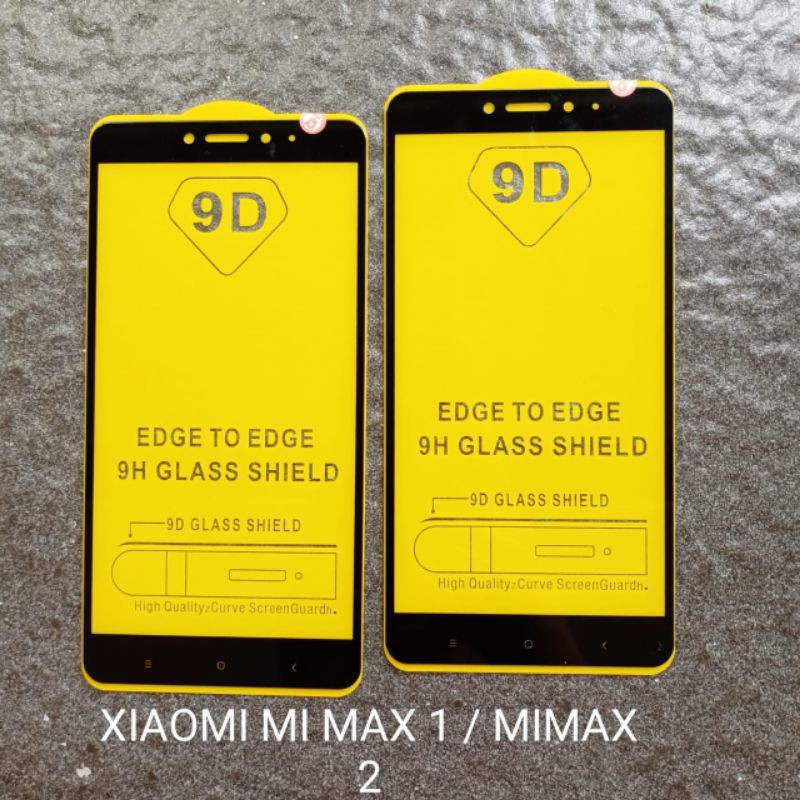 Tempered glass Xiaomi Mimax 1 . Mimax 2 . Mimax 3 . Mi Play . Pocophone F1 / Poco F1 full layar anti gores kaca screen guard pelindung layar