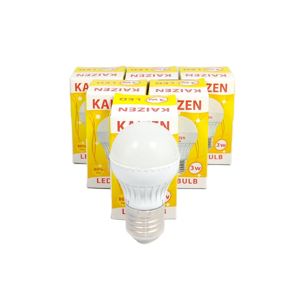 Lampu LED 3w KAIZEN Lamp 3 watt 3 w 3watt GROSIR