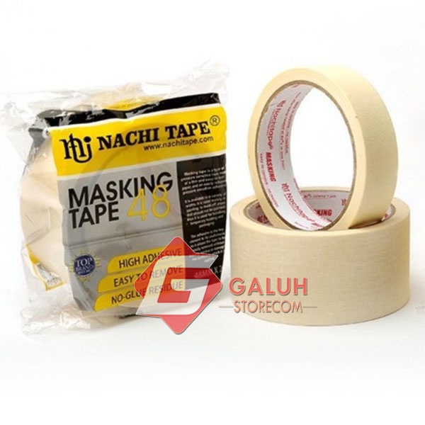 

Nachi Lakban Kertas / Masking Tape 48mm X 20m