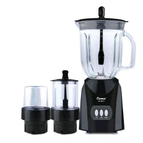 Cosmos CB 282G. Blender Beling 3 Gelas 2Liter Hitam. Baru&amp;Bergaransi