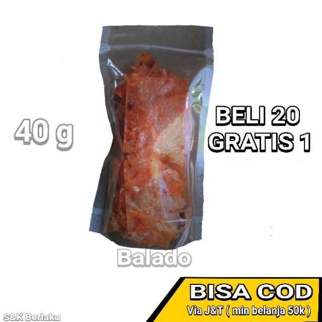 

Keripik beling / Keripik kaca (JUMBO) KHAS KAWALI