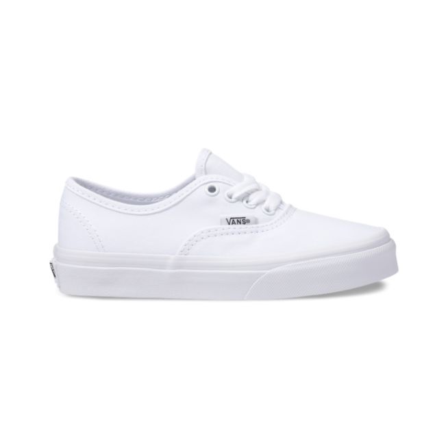 NEW Sepatu Sneakers Sepatu Vans Authentic Anak Sepatu Pria Wanita Full White