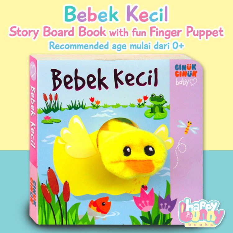 Jual [Igloo Books] Bebek Kecil Finger Puppet Story Board Book (Bebek