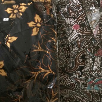 Batik Couple Sania Maura Ruffle - Bswart Batik Couple Keluarga Motif Semut