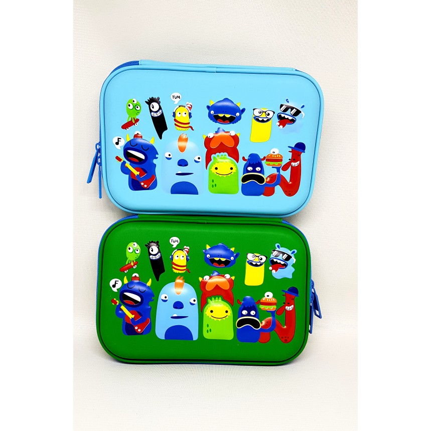

Tempat pensil kotak pensil tempat organiser smiggle Monster