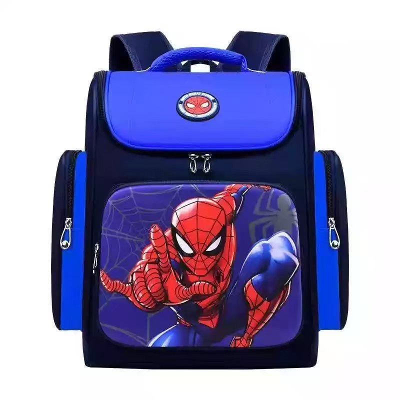 ATM-67  TAS RANSEL ANAK SEKOLAH LAKI LAKI SD TK PAUD MOTIF KARTUN SPIDERMAN CAPTAIN AMERIKA