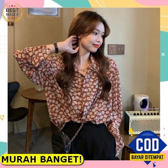 17Wear Blouse Wanita Imlek Sincia Merah Maroon Terbaru 2022 Import Baju Atasan Wanita 0003 Prosperit