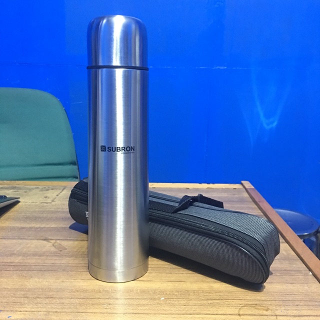 botol termos 350ml 500ml 750ml 1 liter vacuum flask thermos panas dingin stainless steel sehat sport