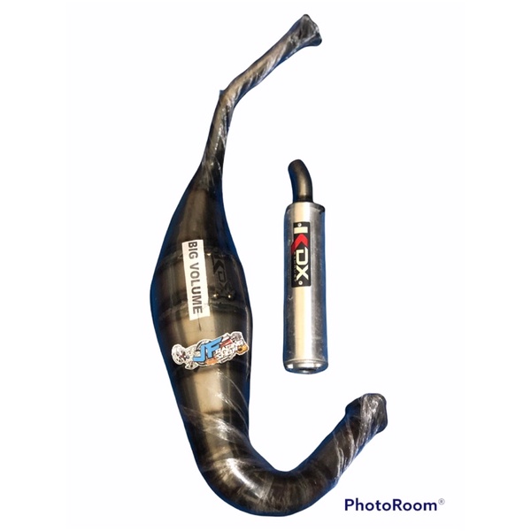 Knalpot kdx ninja 150 R RR ORIGINAL 100% big volume frame standar 155 asli Jogja