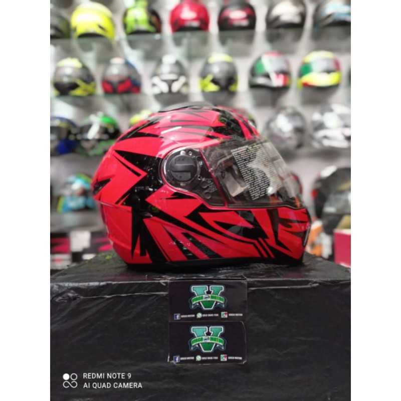 ALAM ZEUS 811 MOTIF BLACK RED TERMURAH