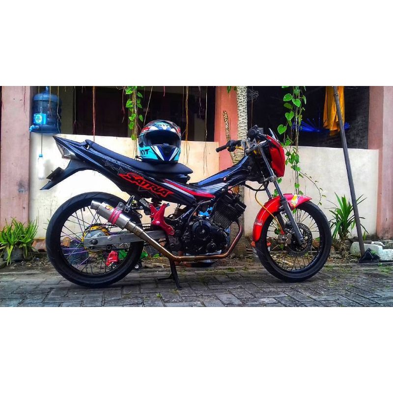 pipa KNALPOT RACING Satria FU ROAD RACE LEHER KNALPOT ROAD RACE FU PIPA KNALPOT RACING SATRIA FU KNA