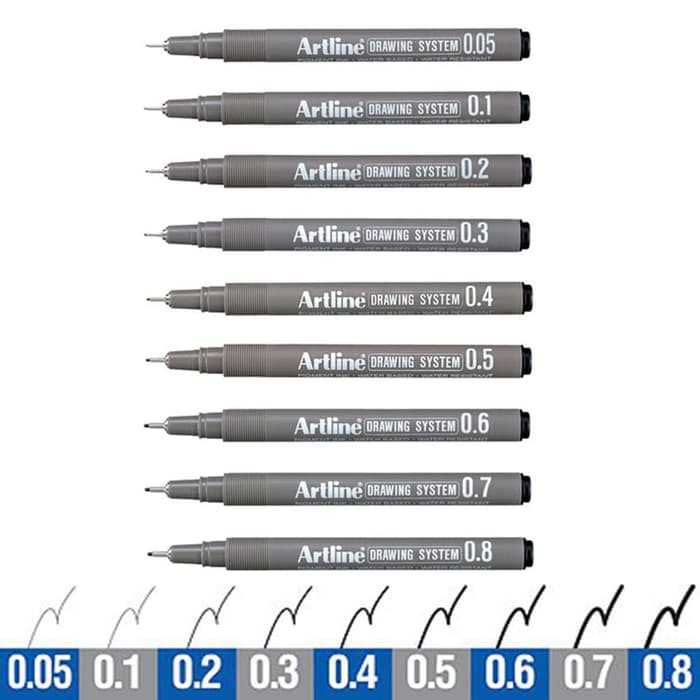 

[Promo] ARTLINE DRAWING SYSTEM PEN GAMBAR DRAWING PEN terlaris dan termurah Diskon
