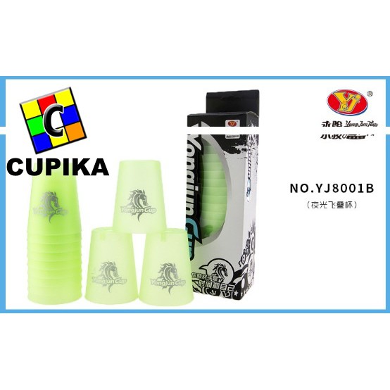 Yongjun Stacking Cup stack CUP Flying Speed Stack Susun Gelas Original 12 PC termurah