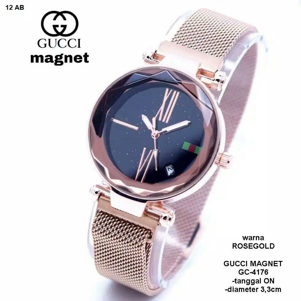 Jam Tangan Wanita Gucci Tanggal Magnet