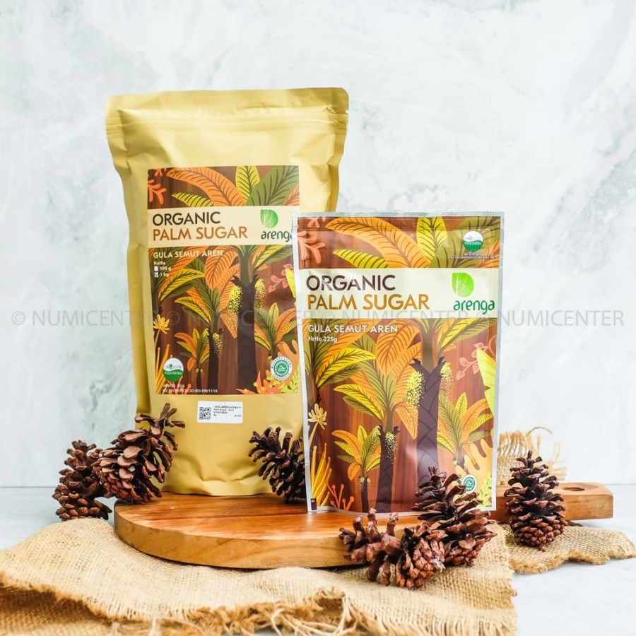 

Arenga Organic Palm Sugar 225g - Gula Semut Aren Organik