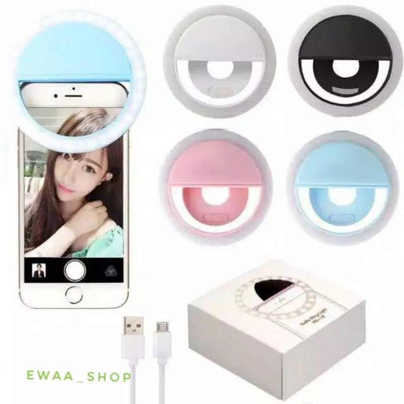 LAMPU SELFIE RING LIGHT LED / CHARM EYES / LAMPU SELFIE