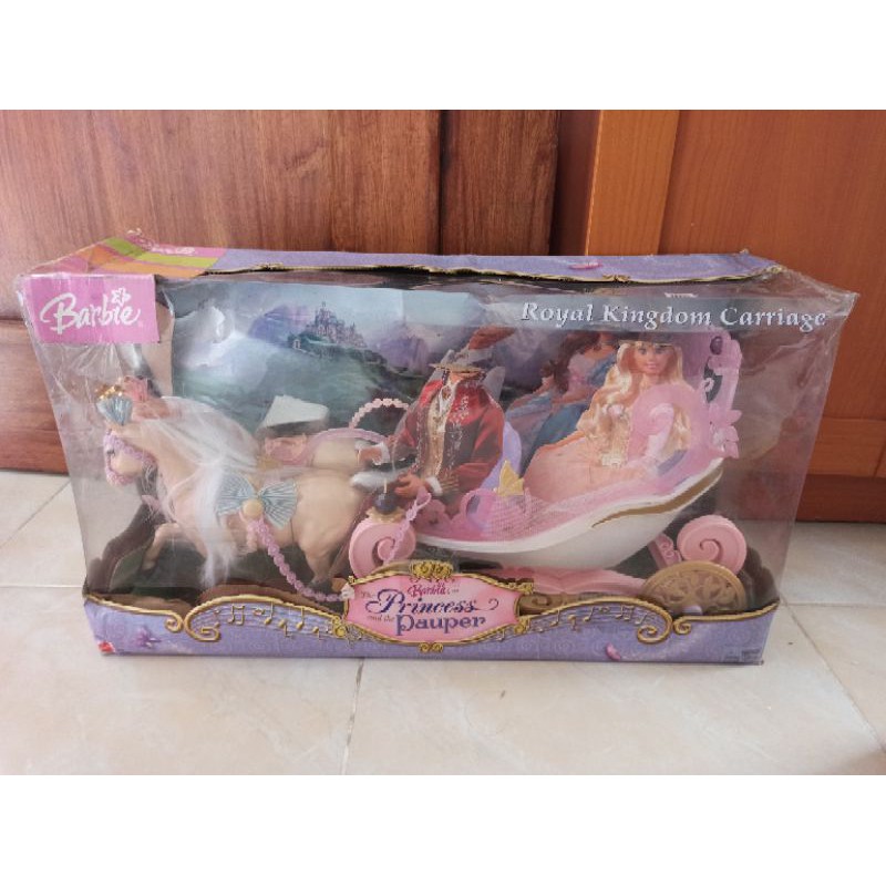 barbie princess and the pauper carriage