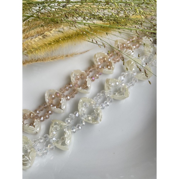 Shell Choker kalung hijab friendly