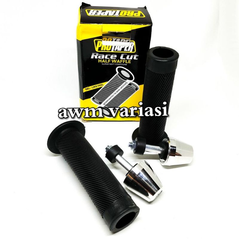 Sarung gas protaper bulu grip gas motor variasi set jalu stang chrome model fu aerox lexi vario mio beat xeon mio j mio soul beat fi scoopy new  semua jenis motor bisa