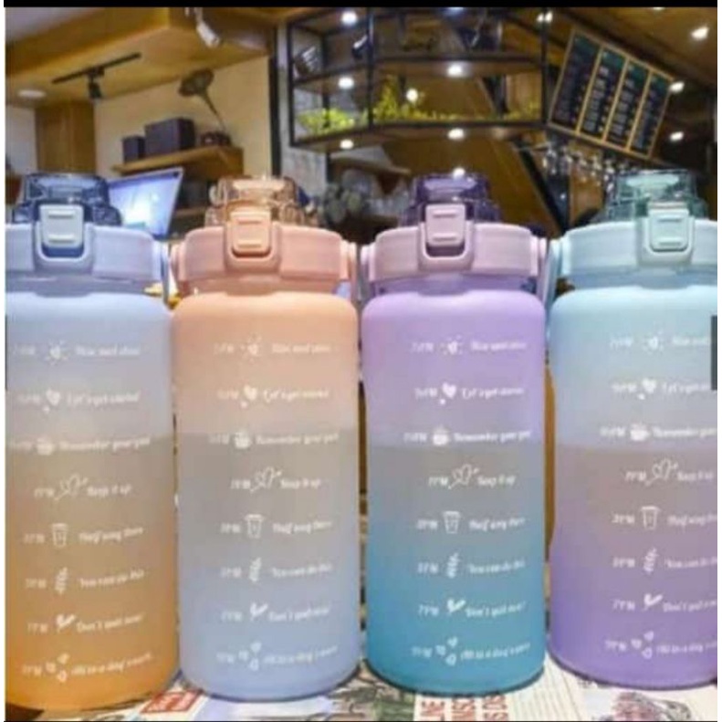 Botol minum Tritan Motivasi 2L