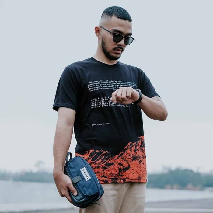 Tas Tangan DOPP KIT VISVAL Hand Bag Pouch Handbag Pria Wanita Original