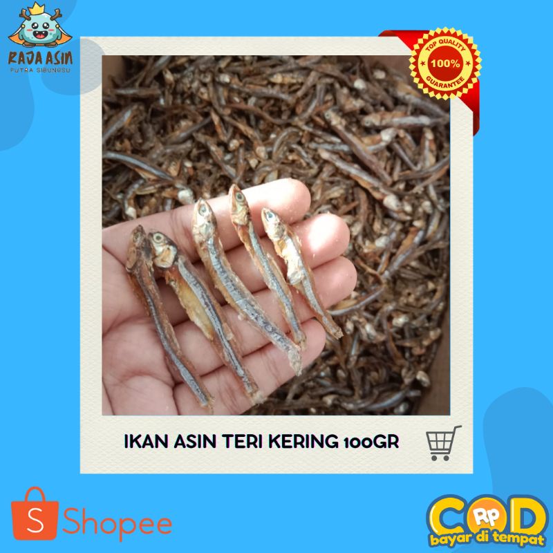 

Ikan asin teri kering 100gr