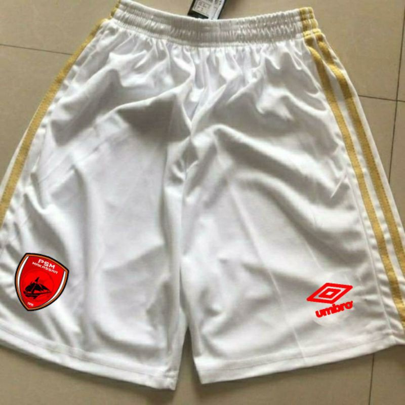 Celana PSM Makassar Away 2019 Liga 1 Shopee Putih Umbro Terbaru Lokal