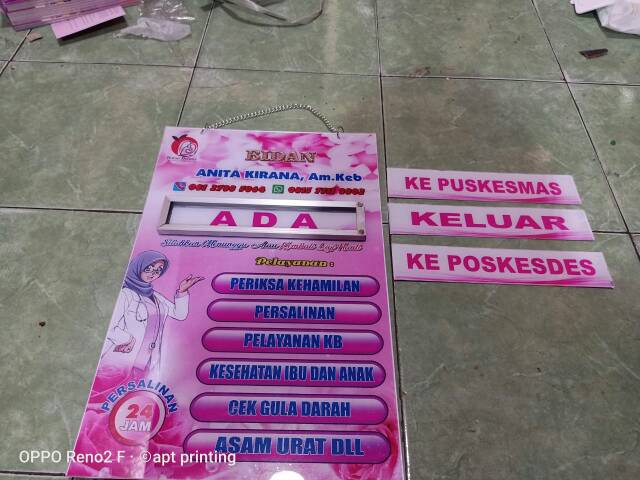 PAPAN BIDAN UK 30 X 45 CM FULL COLOUR
