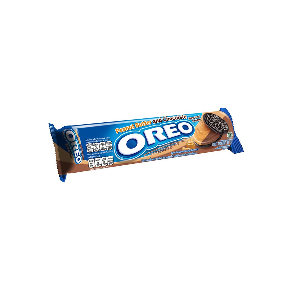 

Kraft Sandwich Oreo Peanut Butter & Chocolate Cream 137G